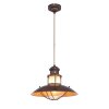 Globo BADALONA Pendant Light brown, 1-light source
