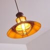 EBISUKO Pendant Light rust-coloured, 1-light source