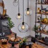 Koyoto  Pendant Light glass 15 cm, 20 cm, 25 cm clear, 3-light sources