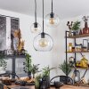 Koyoto  Pendant Light glass 15 cm, 20 cm, 25 cm clear, 3-light sources