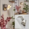 Bobeiro Wall Light LED matt nickel, 1-light source