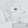 Marrancos Ceiling Light white, 7-light sources