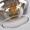 Koyoto  Ceiling Light glass 20 cm clear, Smoke-coloured, 1-light source