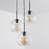 Koyoto  Pendant Light glass 25 cm clear, 3-light sources