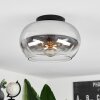Molloy Ceiling Light clear, Smoke-coloured, 1-light source