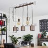 Alcafaz Pendant Light Mocha, 5-light sources