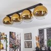 Koyoto  Ceiling Light glass 30 cm gold, clear, 4-light sources