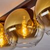 Koyoto  Ceiling Light glass 30 cm gold, clear, 4-light sources