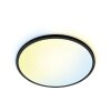 Philips WiZ SuperSlim Ceiling Light LED black, white, 1-light source