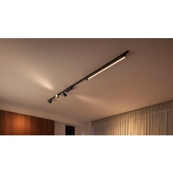 Philips Hue Perifo Ceiling Light Base set LED black, 4-light sources, Colour changer