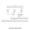 Philips Hue Perifo Ceiling Light Base set LED white, 4-light sources, Colour changer