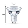 Philips Classic Set of 3 LED GU10 4.6 Watt 4000 Kelvin 390 Lumen