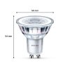 Philips Classic Set of 2 LED GU10 4.6 Watt 2700 Kelvin 355 Lumen