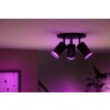 Philips Hue Fugato Ceiling Light LED black, 3-light sources, Colour changer
