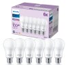 Philips Classic Set of 6 LED E27 13 Watt 4000 Kelvin 1521 Lumen