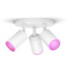Philips Hue Fugato Ceiling Light LED white, 3-light sources, Colour changer