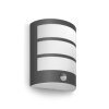 Philips Python Outdoor Wall Light LED anthracite, 1-light source, Motion sensor