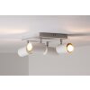 Trio 8024 ceiling light white, 4-light sources