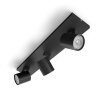 Philips myLiving Runner Ceiling Light black, 3-light sources