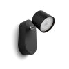 Philips Star Wall Light LED black, 1-light source