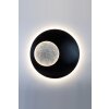 Holländer LUNA Wall Light LED brown, black, silver, 2-light sources