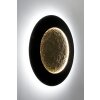 Holländer LUNA Wall Light LED brown, gold, black, 2-light sources