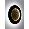 Holländer LUNA Wall Light LED brown, gold, black, 2-light sources