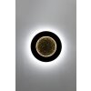 Holländer LUNA Wall Light LED brown, gold, black, 2-light sources