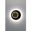 Holländer PLENILUNIO Wall Light LED brown, gold, black, 2-light sources