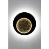 Holländer PLENILUNIO Wall Light LED brown, gold, black, 2-light sources