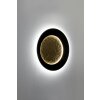 Holländer PLENILUNIO Wall Light LED brown, gold, black, 2-light sources