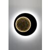 Holländer PLENILUNIO Wall Light LED brown, gold, black, 2-light sources