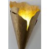 Holländer GINGKO Wall Light gold, 1-light source