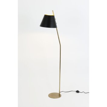 Holländer ADEA Floor Lamp gold, black, 1-light source