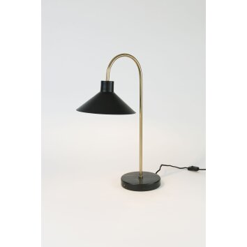 Holländer OKTAVIA Table lamp gold, black, 1-light source