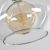 Koyoto  Ceiling Light glass 25 cm clear, 3-light sources