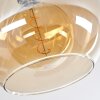 Koyoto  Ceiling Light glass 25 cm Amber, 3-light sources