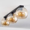 Koyoto  Ceiling Light glass 25 cm Amber, 3-light sources