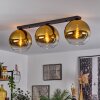Koyoto  Ceiling Light glass 30 cm gold, clear, 3-light sources