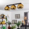 Koyoto  Ceiling Light glass 30 cm gold, clear, 3-light sources