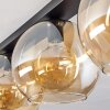Koyoto  Ceiling Light glass 25 cm Amber, 4-light sources