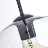 Koyoto  Pendant Light glass 20 cm, 25 cm, 30cm clear, 3-light sources