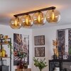 Koyoto  Ceiling Light glass 30 cm Amber, 4-light sources