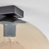 Koyoto  Ceiling Light glass 30 cm Amber, 4-light sources