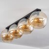 Koyoto  Ceiling Light glass 30 cm Amber, 4-light sources