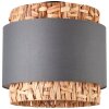 Brilliant Waterlilly Ceiling Light black, 2-light sources