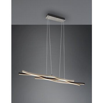 Trio Blaze Pendant Light LED aluminium, 1-light source