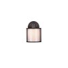 Trio Burton Wall Light black, 1-light source