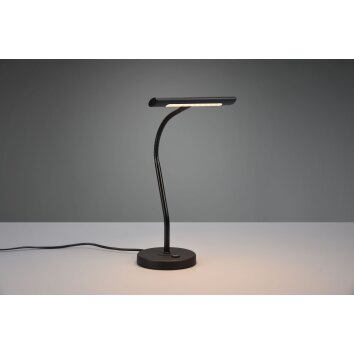 Trio Curtis Table lamp LED black, 1-light source