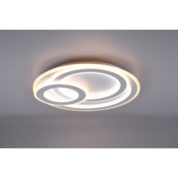 Trio Mita Ceiling Light LED white, 1-light source, Remote control